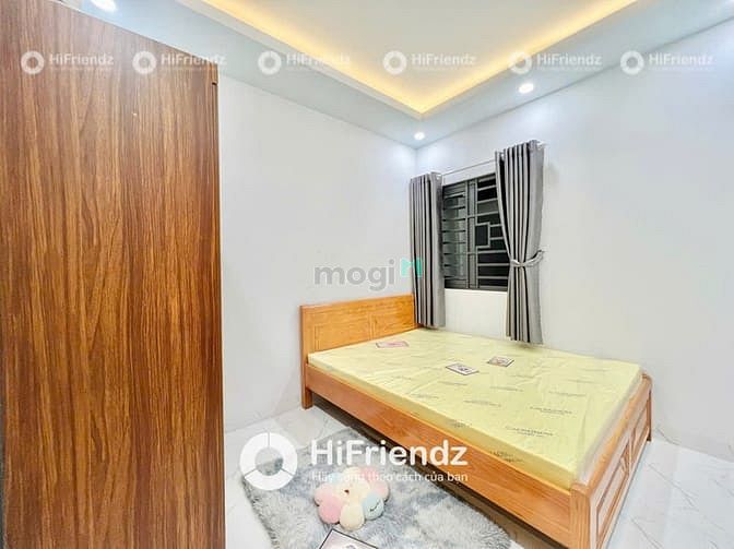 Hình ảnh Studio full nội thất, có cửa sổ thoáng mát, tòa nhà thang máy dạngCHDV