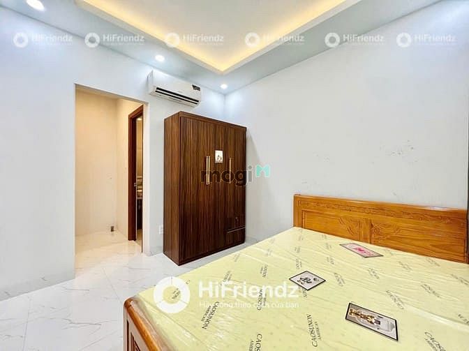Hình ảnh Studio full nội thất, có cửa sổ thoáng mát, tòa nhà thang máy dạngCHDV