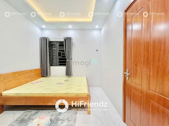 Hình ảnh Studio full nội thất, có cửa sổ thoáng mát, tòa nhà thang máy dạngCHDV