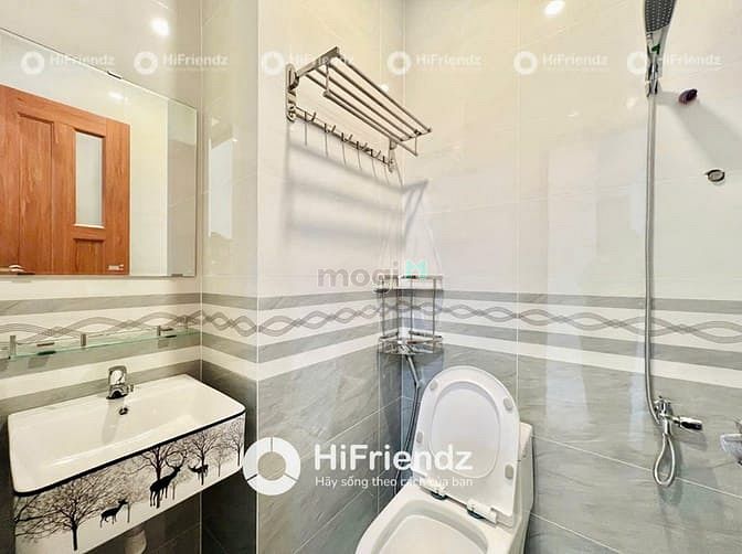 Hình ảnh Studio full nội thất, có cửa sổ thoáng mát, tòa nhà thang máy dạngCHDV