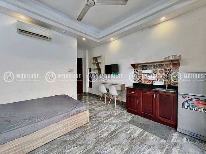 Hình ảnh Căn Hộ 30m2 1PN Full NT Cao Cấp - Thang Máy - Gần Chợ Phạm Văn Hai