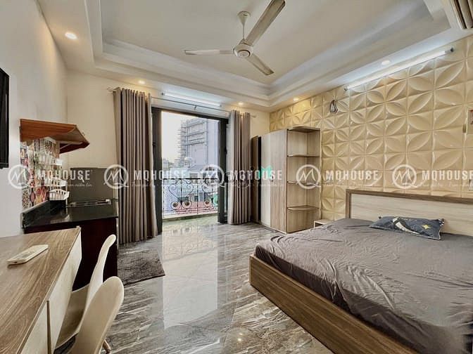 Hình ảnh Căn Hộ 30m2 1PN Full NT Cao Cấp - Thang Máy - Gần Chợ Phạm Văn Hai