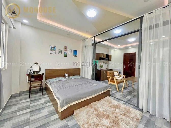 Hình ảnh TRỐNG SẴN 🔥🔥 Căn Hộ Ban Công Thoáng 40m2 ngay CV Lê Thị Riêng 🏡