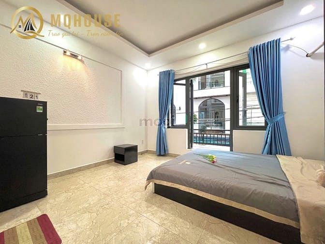 Hình ảnh Cho Thuê Căn Hộ Mới Xây Ban Công Lớn - Full Nội Thất CV Gia Định