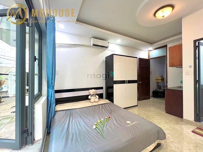 Hình ảnh Cho Thuê Căn Hộ Mới Xây Ban Công Lớn - Full Nội Thất CV Gia Định