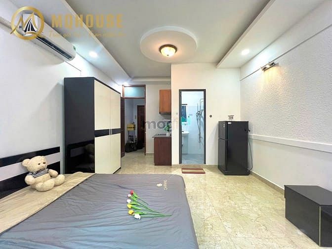 Hình ảnh Cho Thuê Căn Hộ Mới Xây Ban Công Lớn - Full Nội Thất CV Gia Định