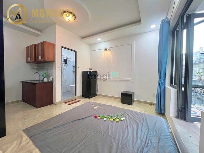 Hình ảnh Cho Thuê Căn Hộ Mới Xây Ban Công Lớn - Full Nội Thất CV Gia Định