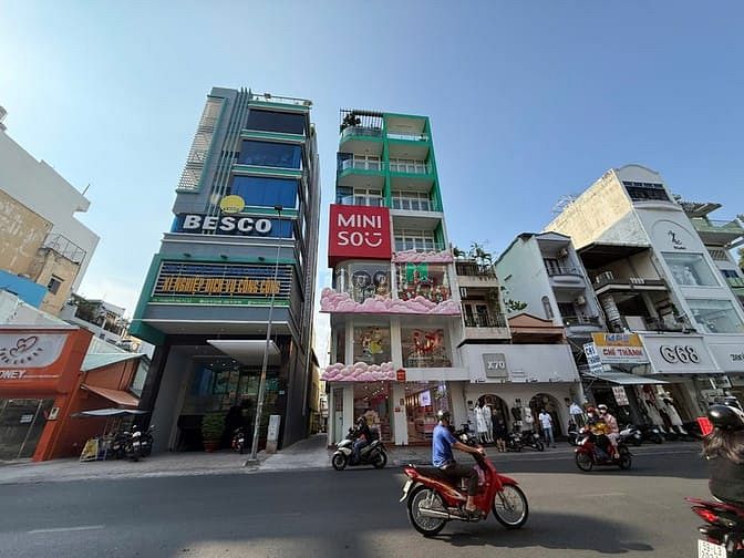 Hình ảnh Cho thuê nhà 7 tầng  MT 166 & 168 Nguyễn Trãi, Phường 3, Quận 5