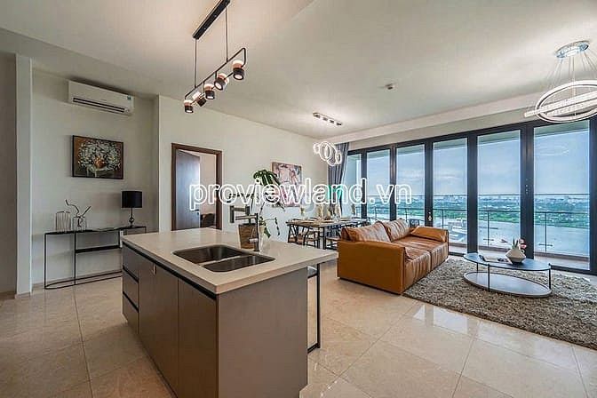 Hình ảnh D’Edge Thảo Điền tầng cao, 4 phòng ngủ, view sông, thang máy riêng