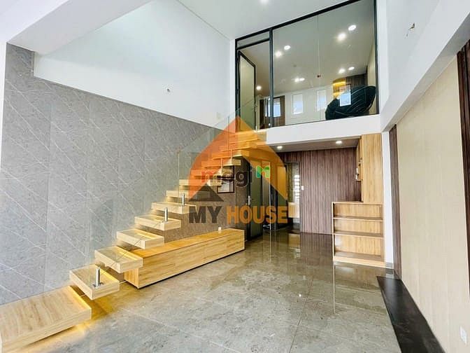 Hình ảnh Mb cầu SG Q2 có lửng siêu xinh phong cách hiện đại phù hợp ở và làm vp