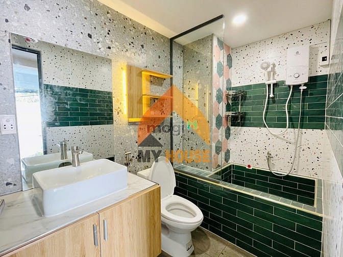 Hình ảnh Mb cầu SG Q2 có lửng siêu xinh phong cách hiện đại phù hợp ở và làm vp