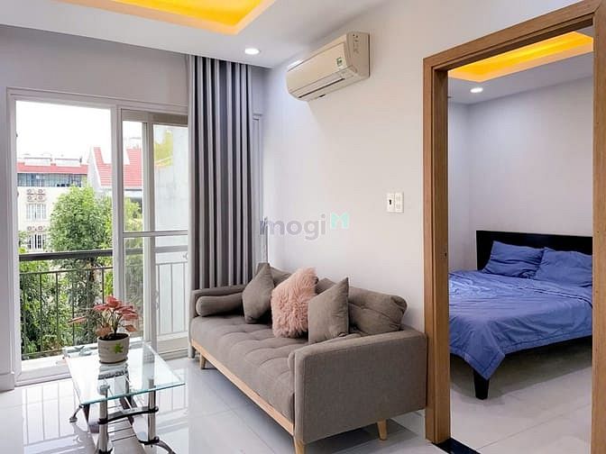 Hình ảnh Chdv 1pn, studio ban công full nt,khu PMH an ninh,gần Lotte,Tdtu, Rmit