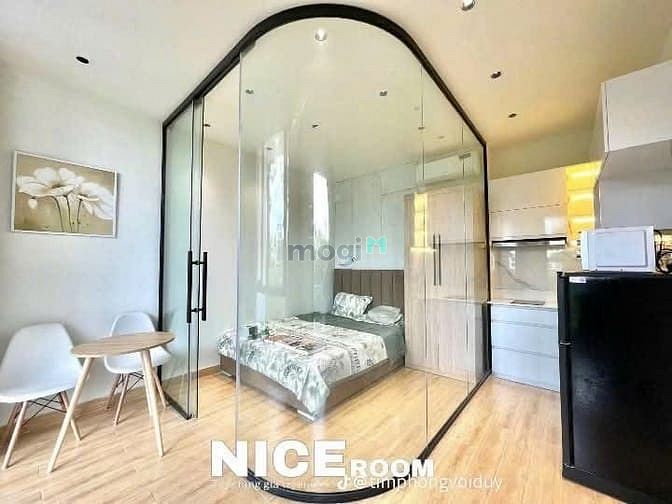 Hình ảnh Cho thuê Trang Chủ MB66.COM / Đăng Ký Tặng 66K quận 1_1PN 45m2_Ban công_Thang máy_Hầm Xe_View Bờ Kè