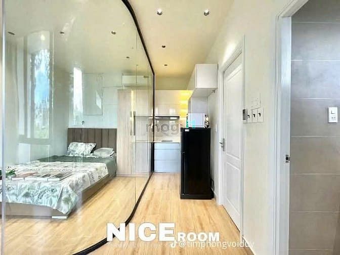 Hình ảnh Cho thuê Trang Chủ MB66.COM / Đăng Ký Tặng 66K quận 1_1PN 45m2_Ban công_Thang máy_Hầm Xe_View Bờ Kè