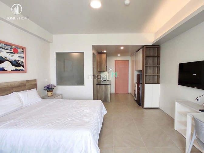 Hình ảnh Studio Ban Công Full Nội Thất Mới Tại Mặt Tiền Tôn Đản Gần ĐH NTT