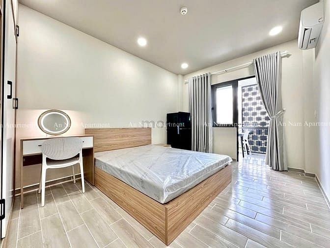 Hình ảnh Cho Thuê Căn Hộ Full Nội Thất Mới Ban Công Máy Giặt Riêng Tại Tân Định