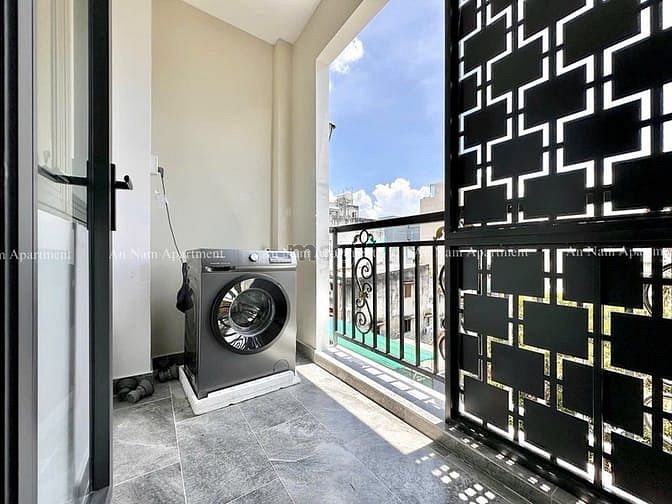 Hình ảnh Cho Thuê Căn Hộ Full Nội Thất Mới Ban Công Máy Giặt Riêng Tại Tân Định
