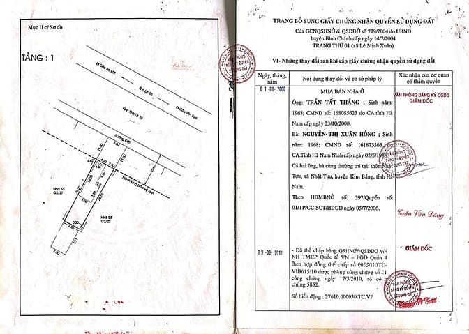 Hình ảnh nhà mặt tiền TRẦN VĂN GIÀU – 415 m2, GIÁ chỉ 13,5 tỷ
