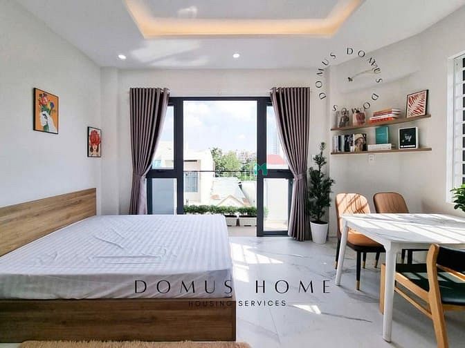 Hình ảnh Studio Full Nội Thất View Đẹp Ngay Vạn Hạnh Mall, Cầu Vượt 3/2