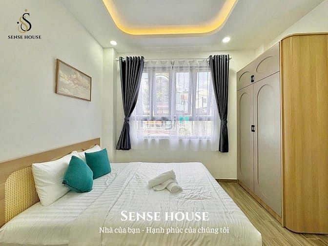 Hình ảnh Cho thuê Trang Chủ MB66.COM / Đăng Ký Tặng 66K 1PN máy giặt riêng full nội thất mới có thang máy