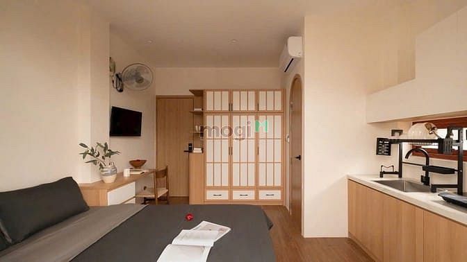 Hình ảnh Studio Ban Công Máy Giặt Riêng Full Nội Thất Mới Ngay Ngã Ba Hoà Hưng