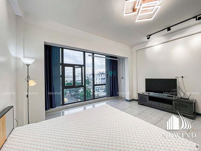 Hình ảnh Mb6623 nạp rút nhanh chóng studio tách bếp view kính full nội thất máy giặt riêng