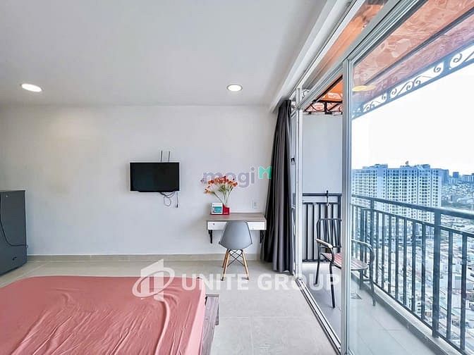 Hình ảnh Studio Ban Công Tách Bếp Full Nội Thất Máy Giặt Riêng Gần ĐH Sư Phạm