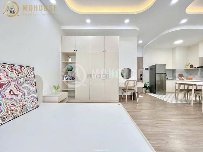 Hình ảnh Bến Vân Đồn 1PN full nội thất ban công lớn ngay cầu Mống, Calmette