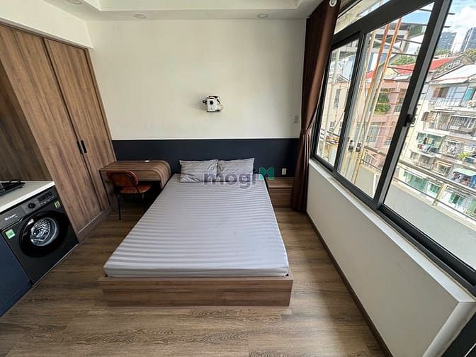 Hình ảnh Studio Hoàng Sa Q1 – view kênh, full nội thất, chỉ 6tr5