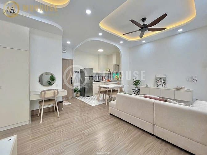 Hình ảnh Bến Vân Đồn 1PN full nội thất ban công lớn ngay cầu Mống, Calmette