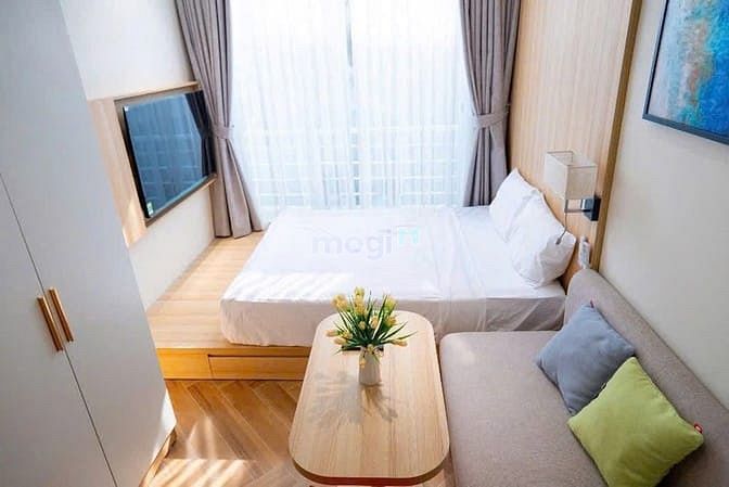 Hình ảnh Cho thuê phòng studio full nội thất Đường Bến Vân Đồn, ngay sát Q1