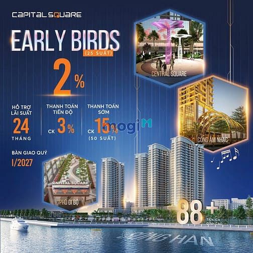Hình ảnh 1 Suất nội bộ giá và chính sách tốt nhất thị trường Capital Square đn
