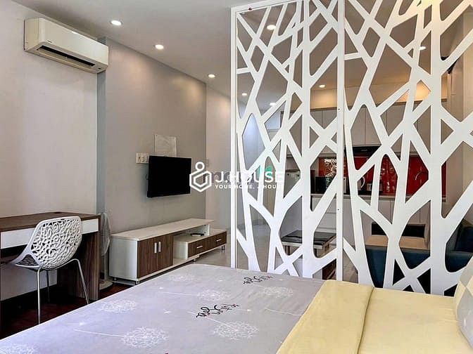 Hình ảnh Studio ban công full nội thất Võ Văn Kiệt Q1 ngay gần chợ Bến Thành