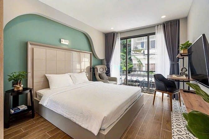 Hình ảnh Studio ban công full nội thất Nguyễn Cảnh Chân Q1 gần ĐH Văn Lang