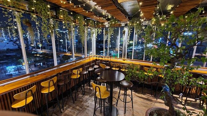 Hình ảnh Sang quán cà phê sân thượng view trực diện Landmark 81