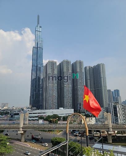 Hình ảnh Sang quán cà phê sân thượng view trực diện Landmark 81