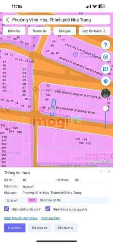 Hình ảnh VHO151 Bán lô đất mặt tiền đường Bùi Huy Bích Bắc Nha trang