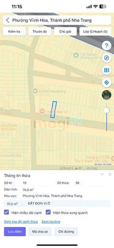 Hình ảnh VHO151 Bán lô đất mặt tiền đường Bùi Huy Bích Bắc Nha trang
