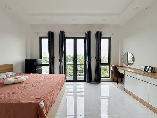 Hình ảnh Studio ban công cửa kính lớn, đầy đủ nội thất, gần Lotte, Tdtu, Q1,4,8
