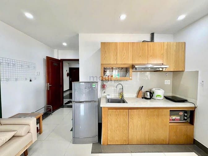 Hình ảnh [Q2] CHO THUÊ🏡 1PN CAO CẤP - Máy giặt riêng🔥🌸, ban công, dọn phòng!