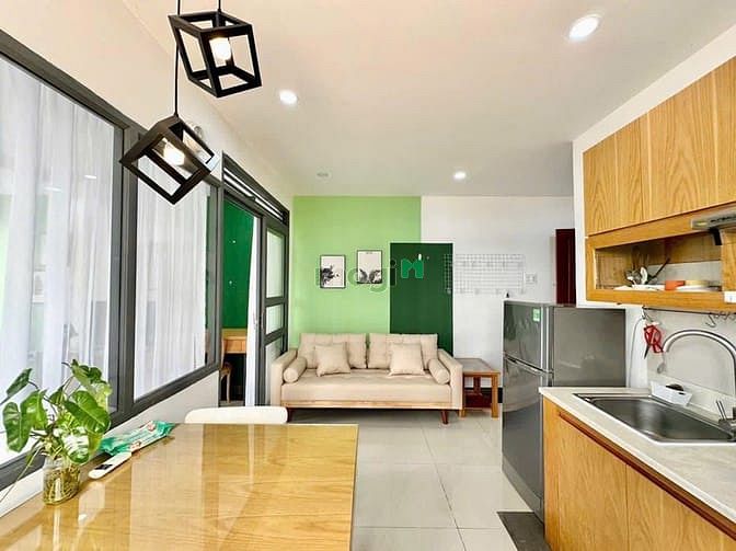 Hình ảnh [Q2] CHO THUÊ🏡 1PN CAO CẤP - Máy giặt riêng🔥🌸, ban công, dọn phòng!