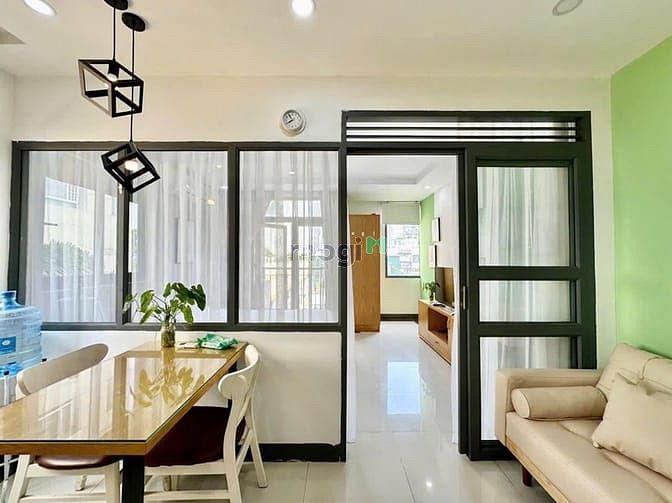 Hình ảnh [Q2] CHO THUÊ🏡 1PN CAO CẤP - Máy giặt riêng🔥🌸, ban công, dọn phòng!