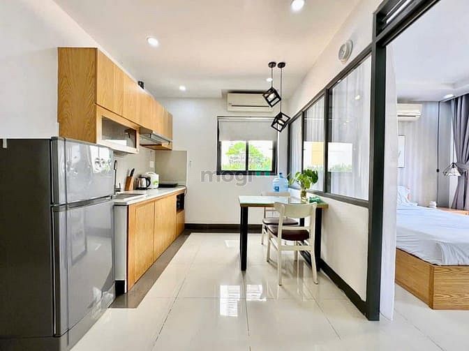 Hình ảnh [Q2] CHO THUÊ🏡 1PN CAO CẤP - Máy giặt riêng🔥🌸, ban công, dọn phòng!