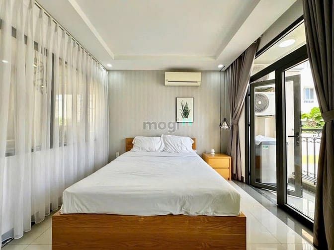 Hình ảnh [Q2] CHO THUÊ🏡 1PN CAO CẤP - Máy giặt riêng🔥🌸, ban công, dọn phòng!