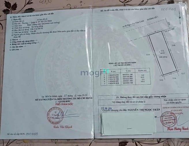 Hình ảnh BÁN MIẾNG ĐẤT 80m2, FULL THỔ CƯ, MẶT TIỀN chợ Bình Điền, chỉ 4,35 tỷ