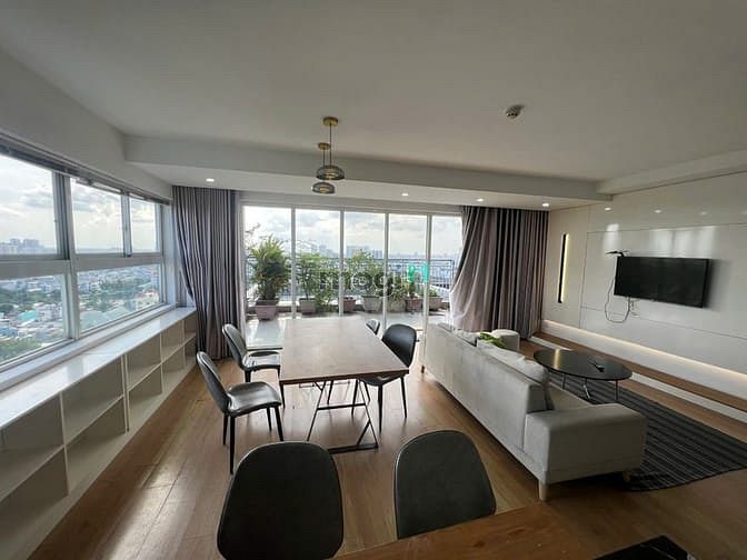 Hình ảnh Cho thuê căn Penthouse Conic Riverside Q8, 3PN giá tốt, liên hệ ngay.
