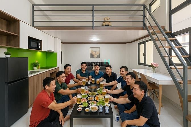 Hình ảnh Trang Chủ MB66.COM Chính Thức Mini - Duplex Đầy Đủ nội thất gần Cv Hoàng Văn Thụ