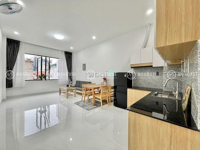 Hình ảnh Cho Thuê Căn Hộ - 1PN/50m2 - Ngay Chợ Hoàng Hoa Thám