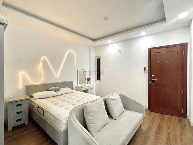 Hình ảnh Căn Hộ 1PN Riêng Tách Bếp - Full Nội Thất Ban Công - Gần CV Gia Định