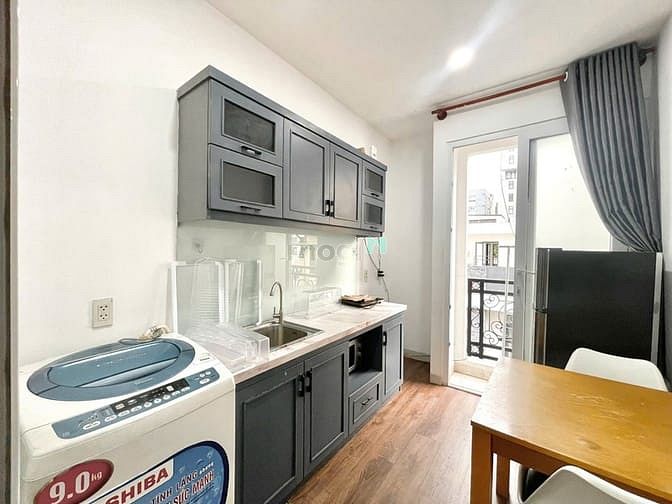 Hình ảnh Căn Hộ 1PN Riêng Tách Bếp - Full Nội Thất Ban Công - Gần CV Gia Định